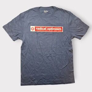 Dua Lipa Radical Optimism Navy Blue‎ Graphic T-Shirt Mens Medium Concert Merch